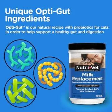 Nutri-Vet Milk Replacement for Kittens with Probiotics