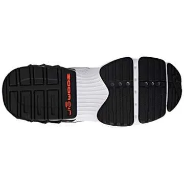 Nike Zoom Air Fire Womens Shoes Size 5, Color: White/Black/Orange-CW3876105