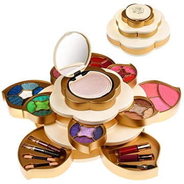 CoralBeau Makeup Kit for Teens - Flower Makeup Set with Pigmented Shades