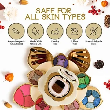 Luxurious Makeup Kit for Teens - CoralBeau Flower Set