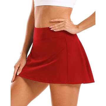 Stelle Women Tennis Golf Skirts - Stylish Active Wear