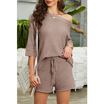 Mafulus Women's Stylish Two-Piece Sweater Set