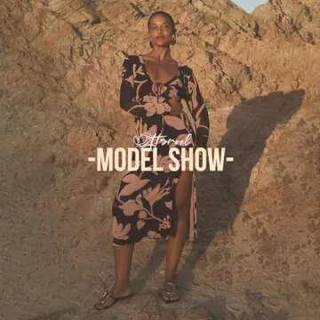 Atsroel Women’s Metal Pendant Summer Sandals