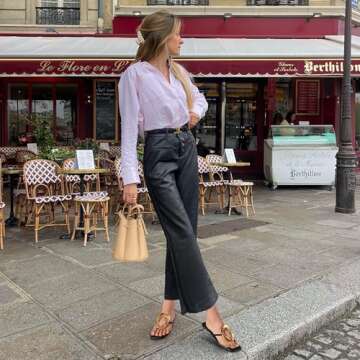 Atsroel Metal Pendant Thong Sandals For Women Square Toe Flat Sandals Fashion Flip Flops Summer Beach Slippers Casual Dressy Slide Sandals