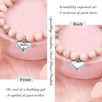 Sereney Adjustable Birthday Bracelet for 6 Year Old Girls