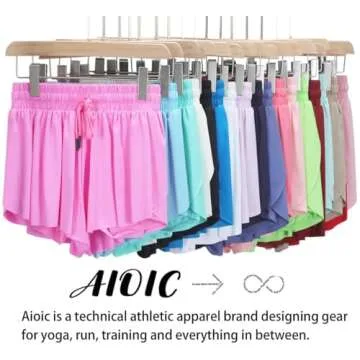AIOIC Girls Butterfly Shorts for Active Kids Stylish Comfort