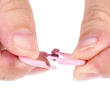 Boao 60 Counts Metal Loose-Leaf Rings Paper Leaf Binder Rings, Notebook Rings Keychains Keyrings (Pink, Green, Purple, Blue, Yellow, Orange, 1.2 Inch)