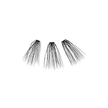KISS Lash Couture Luxtension False Eyelashes, 'Lash Extension Kit', 12 mm, Includes 40 Wisps, Tweezers, Spoolie, Semi-Permanent Lash Adhesive And Remover, Contact Lens Friendly, Easy to Apply, Reusable Strip Lashes