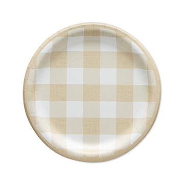 36-Count Stylish Paper Dessert Plates for Thanksgiving