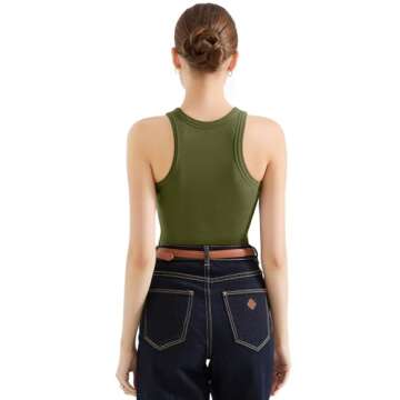 Comfortable Women’s Padded Cotton Tank Tops for Everyday Wear