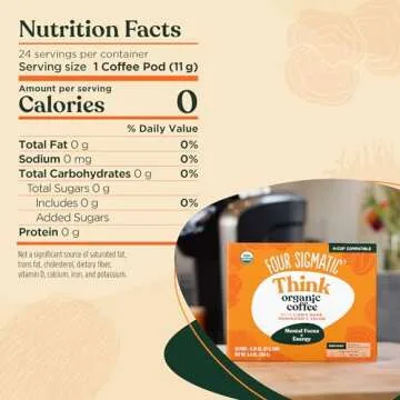 Four Sigmatic Organic Dark Roast Mushroom Coffee K-Cups – Focus and Immune Support