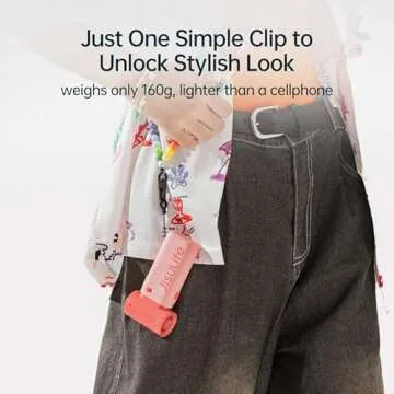 JISULIFE Portable Turbo Fan for Travel and Outdoor Cooling