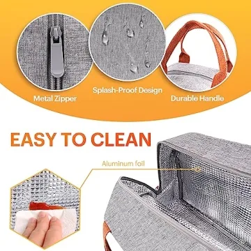 Stylish Insulated Lunch Bag for Adults - EASYFUN