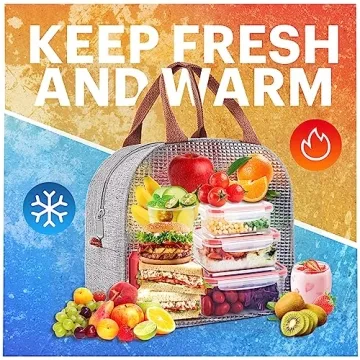 Stylish Insulated Lunch Bag for Adults - EASYFUN