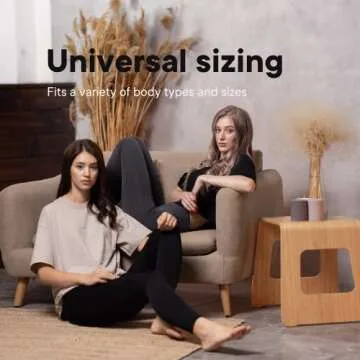 Free to Live 6 Pack Seamless Fleece Lined, Stretchable, Soft, and Lightweight Highwaist Leggings for Women - One Size