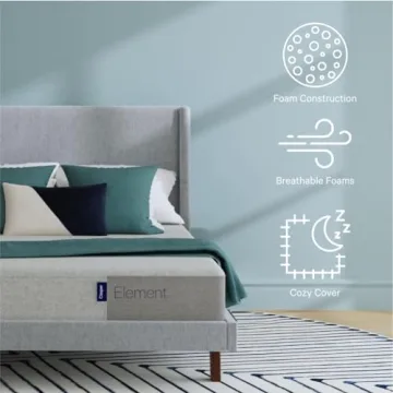 Casper Sleep Element Queen Mattress for Comfort and Support