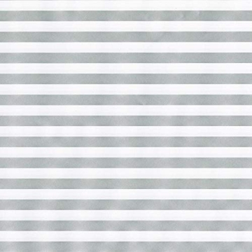Caspari Club Stripe Reversible Wrapping Paper - Gold & Silver