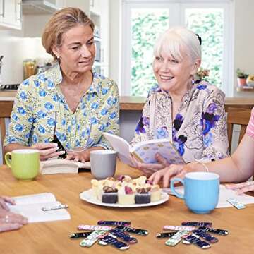 Zonon 48 Pcs Bible Verse Magnetic Bookmarks, Inspirational Scripture Christian Book Markers Religious Motivational Encouragement Flower Page Clips Presents for School Supplies (Elegant Style)