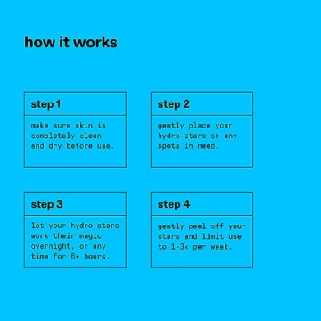 Hydro-Star Salicylic Acid Pimple Patches 32 Count