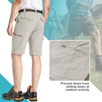 Toomett Convertible Hiking Pants for Men - Quick Dry, Lightweight
