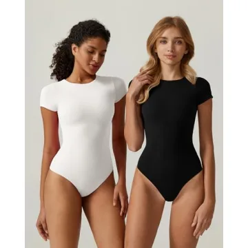 QINSEN Women's Summer Bodysuit - Comfortable & Stylish