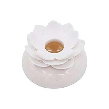 Lotus Cotton Swab Holder - Stylish & Versatile Storage Solution