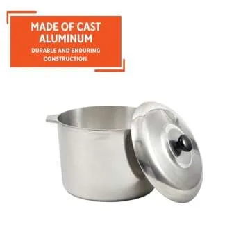 IMUSA Heavy Duty Cajun Aluminum Stock Pot for Cooking