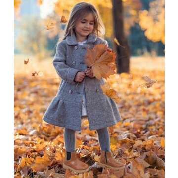 DADAWEN Boys Girls Waterproof Outdoor Side Zipper Comfort Chelsea Ankle Boots Combat Ankle Booties (...