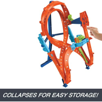 Hot Wheels Action Vertical-8 Jump Track Set for Kids