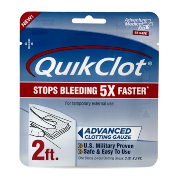 QuikClot Gauze for Rapid Bleeding Control in Emergencies