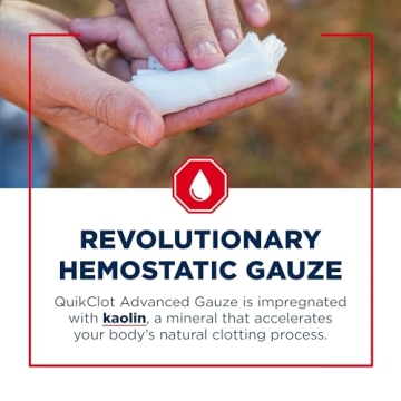 QuikClot Gauze for Rapid Bleeding Control in Emergencies