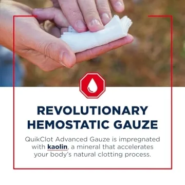 QuikClot Gauze for Rapid Bleeding Control in Emergencies