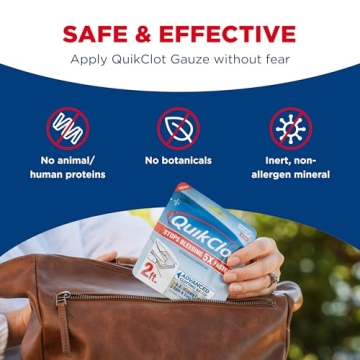 QuikClot Gauze for Rapid Bleeding Control in Emergencies