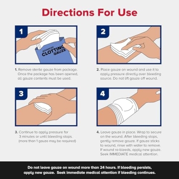 QuikClot Gauze for Rapid Bleeding Control in Emergencies