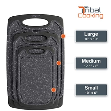 Tribal Cooking Cutting Boards Set - Durable & Versatile Prep Tools