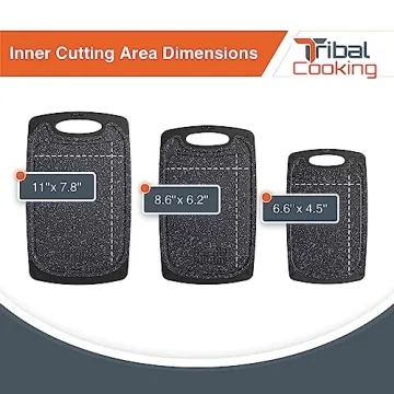 Tribal Cooking Cutting Boards Set - Durable & Versatile Prep Tools