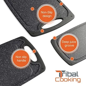 Tribal Cooking Cutting Boards Set - Durable & Versatile Prep Tools