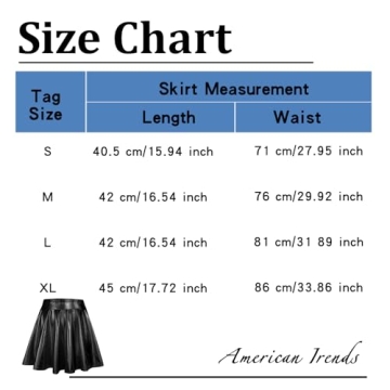 Metallic Women's High Waisted Skater Skirt for Parties