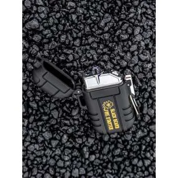 Black Beard Waterproof Arc Lighter for Camping and Hiking