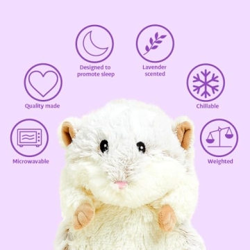 Warmies Microwavable Hamster - Plush Heating Therapy for All