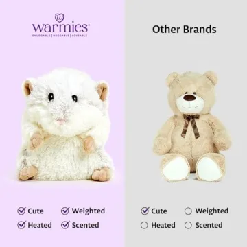 Warmies Microwavable Hamster - Plush Heating Therapy for All