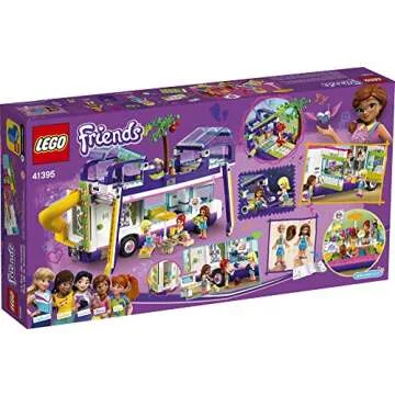 LEGO Friends Friendship Bus 41395 Heartlake City Toy Playset Building Kit Promotes Hours of Creative Play, New 2020 (778 Pieces)