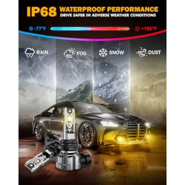 Auxbeam 9006 HB4 Fog Light Bulbs - 10000Lumen Brightness