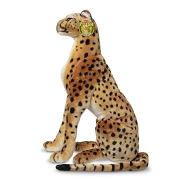 Melissa & Doug Giant Cheetah - Realistic Plush Animal