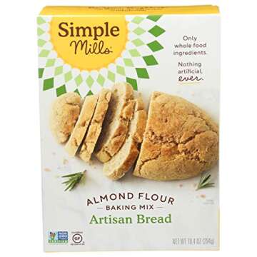 Simple Mills Almond Flour Baking Mixes - Gluten Free Bread & Banana Muffin Mixes (2 pack)