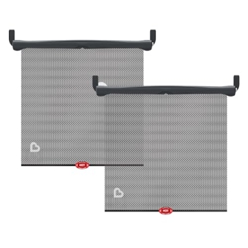 Munchkin Brica Sun Safety Car Shade with Heat Alert 2 Pack