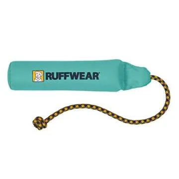 Ruffwear Lunker Throw Toy for Dogs – Durable, Soft Fabric Toy with Rope Handle for Fetch and Tug o...