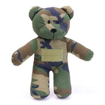 TBG Tactical Teddy and Number Patch Set