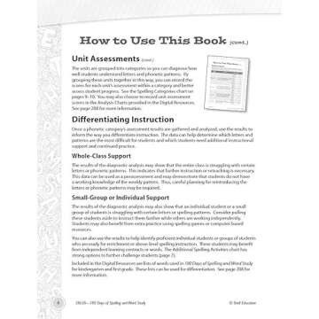 180 Days™: Reading, Vocabulary/Language for Kindergarten Practice Workbook for Classroom and Home, Cool and Fun Practice Created by Teachers (180 Days of Practice)