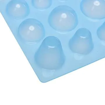 1 Pcs DIY Paper Quilling Tool 3D Domes Half Ball Mini Mold by HONGTIAN